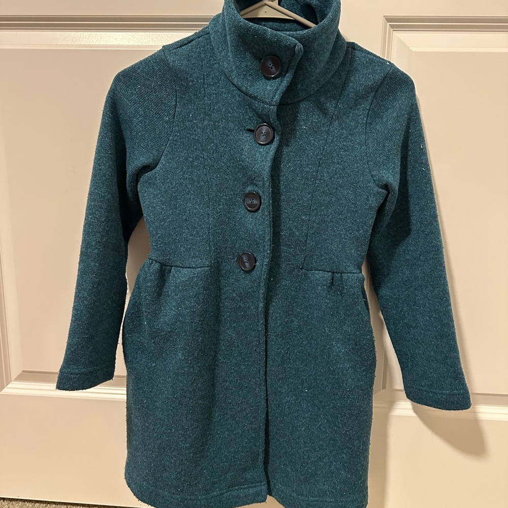 Patagonia Teal Blue Sherpa-Lined Jacket